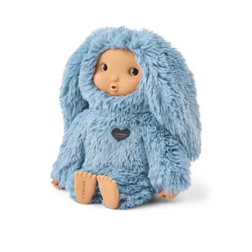 Liewood Miko Rocco plysj dukke -beach blue