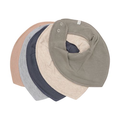 Pippi 5-pk smekkeskjerf til baby - vetiver