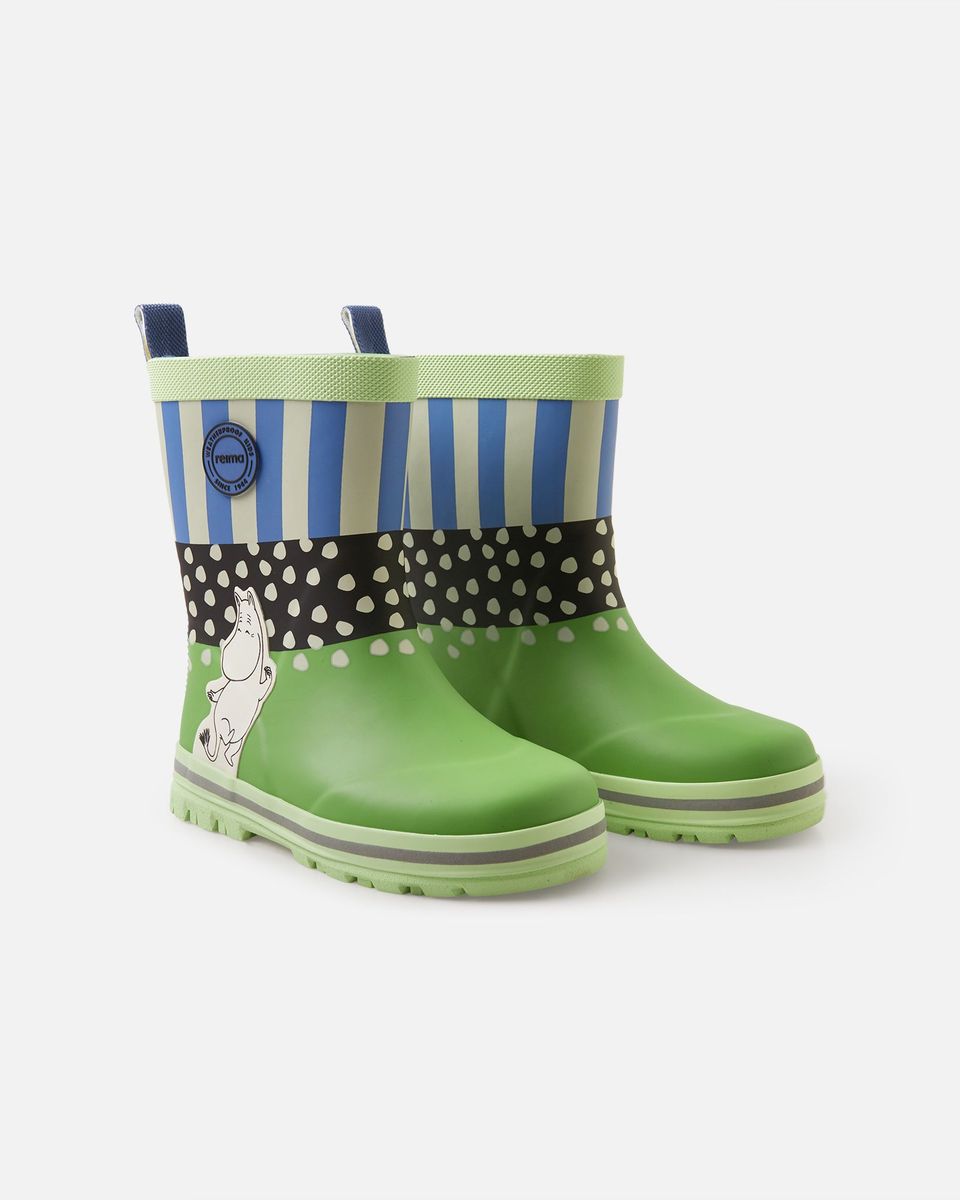 Reima Moomin Magisk gummistøvler - greenery