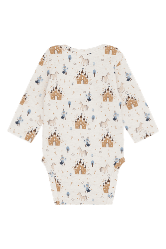 Hust & Claire Bebe Fairytale body til baby - baby blue