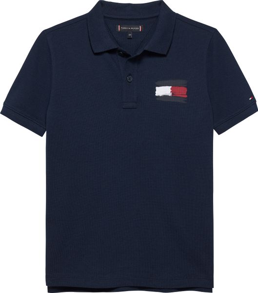 Hovedbilde Tommy Hilfiger Flagg Kortermet Polo til barn - ...