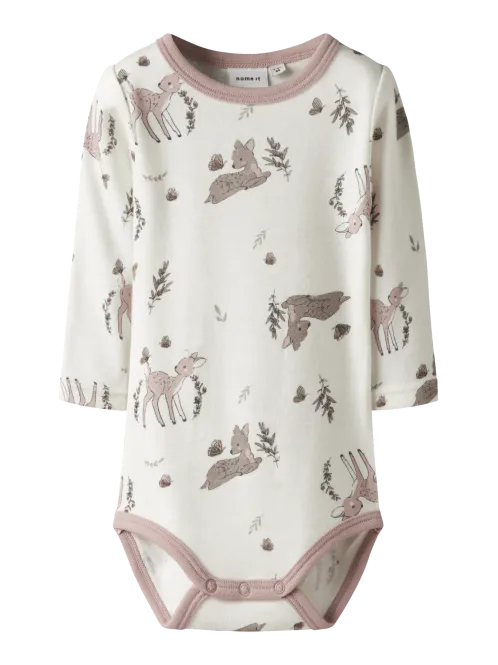 Hovedbilde Name It Willitus ull body til baby - snow white ...