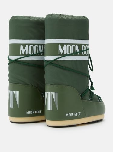 Moon Boot Icon Nylon til barn - forest green