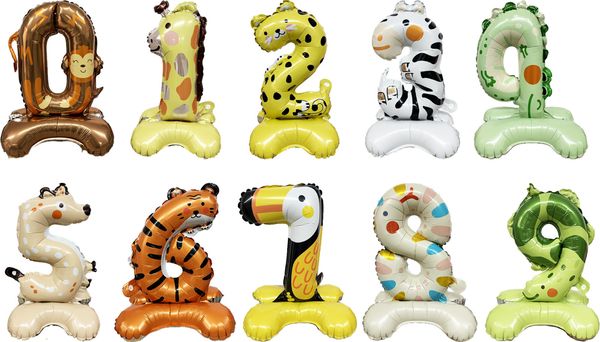 Hovedbilde Folieballong Tall - animals