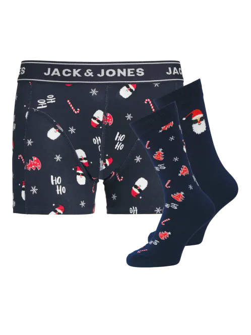 Hovedbilde Jack and Jones Santa gavesett undertøy - sky ...