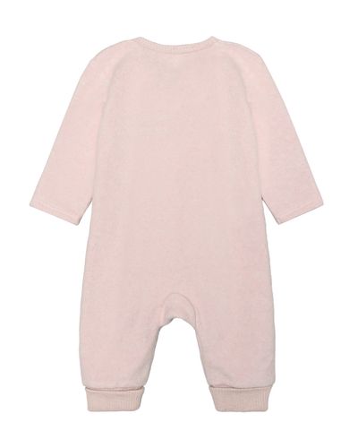 Minymo Fleecedress til baby - peach whip