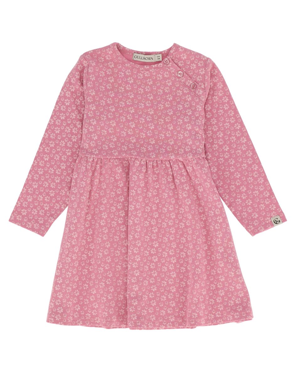 Gullkorn Villvette kjole - dus rosa