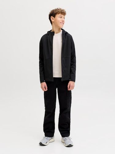 Jack & Jones Base Hettejakke med zip til junior - black