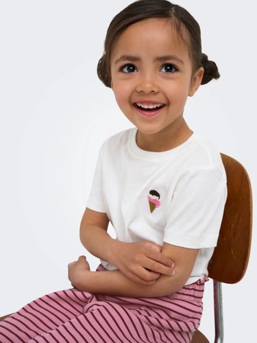 Kids Only Vega t-skjorte til jente - cloud dancer