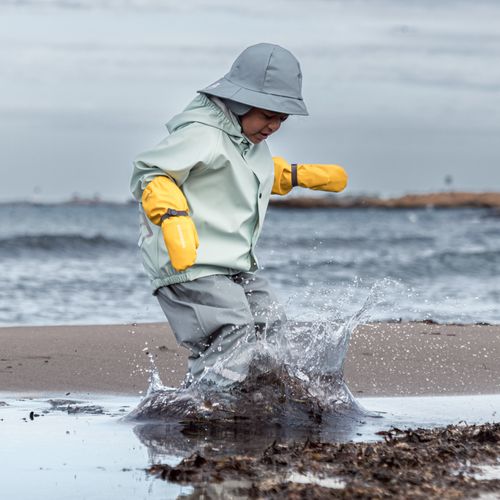 Didriksons Slaskeman regnsett til barn - ocean mint