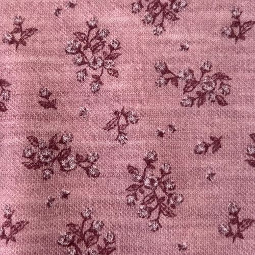Blinke Rose ull/bambus leggings - floral pink