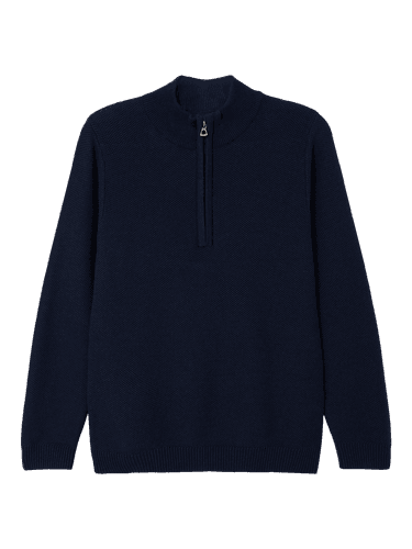 Name It Harlin halfzip genser - dark sapphire