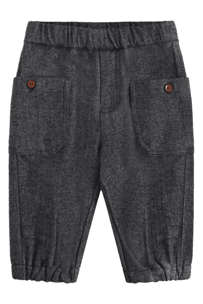 Hovedbilde Hust & Claire Tue Herringbone penbukse til barn - ...