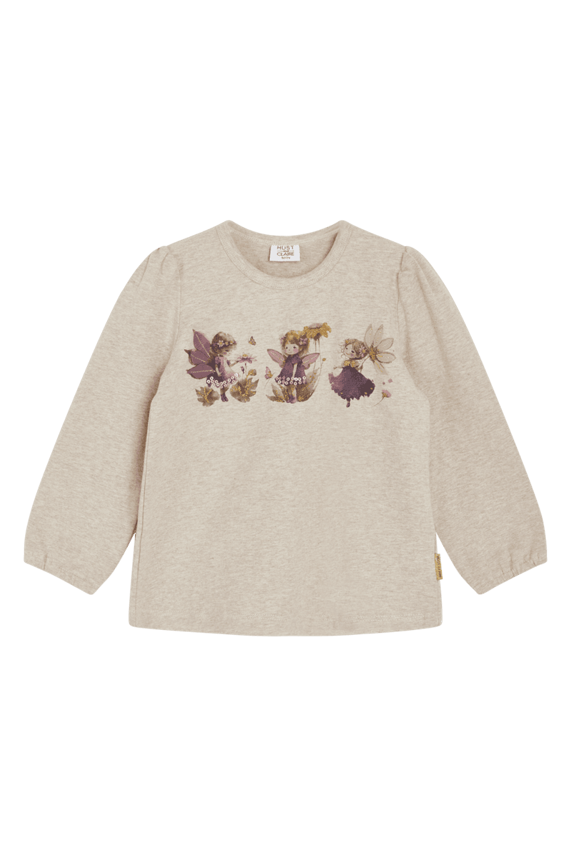Hust & Claire Alma genser - beige melange