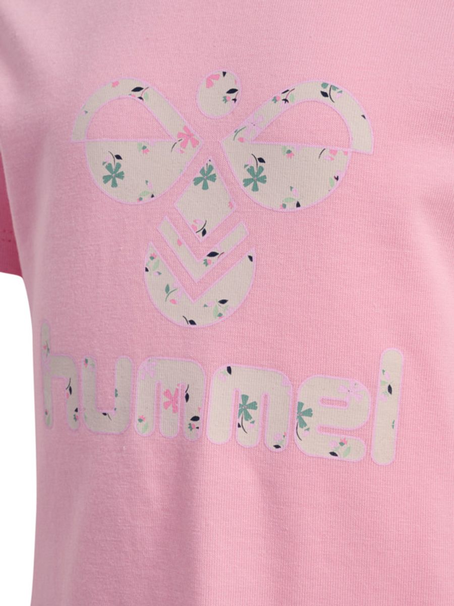 Hummel Jocha t-skjorte til barn - candy pink