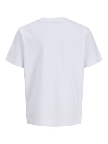Jack & Jones Norrebro photo t-skjorte til junior - bright white